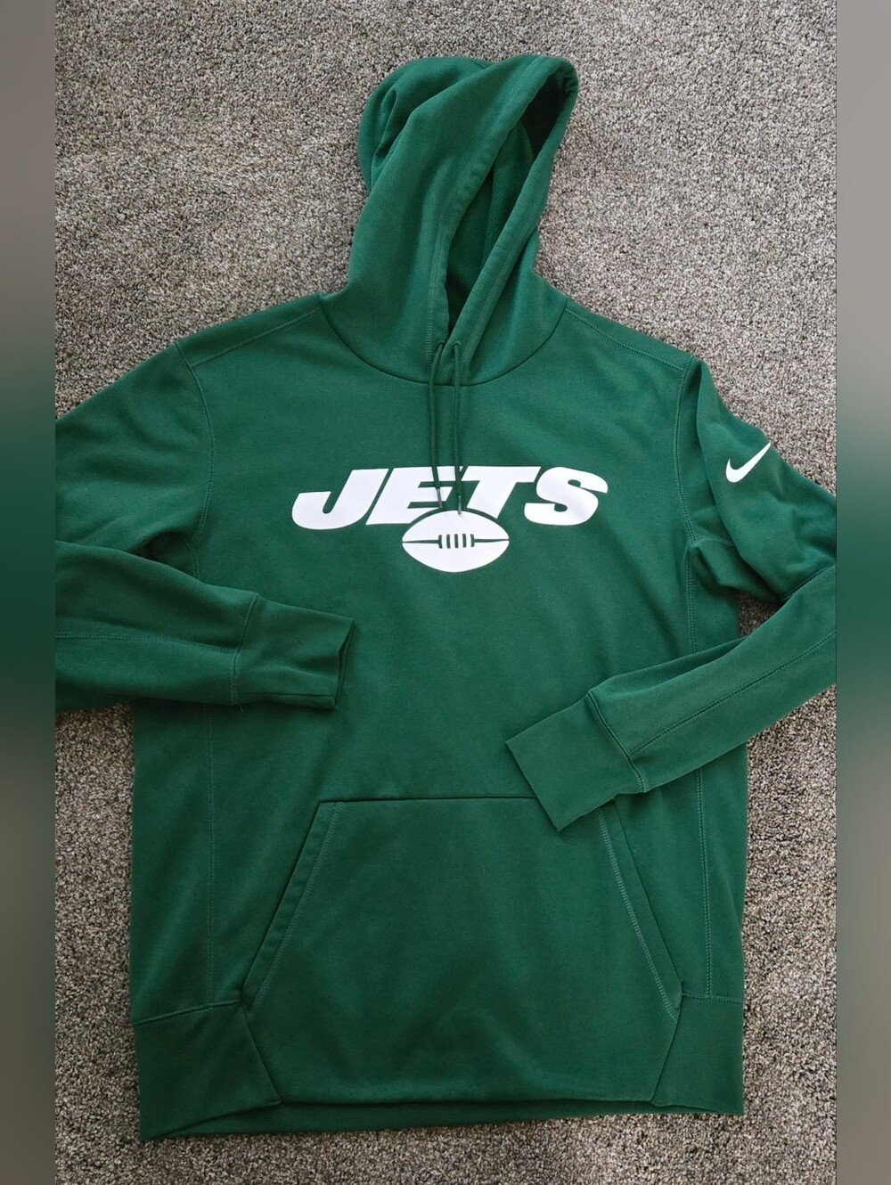 Nike New York Jets Kangaroo Pocket Hooded Sweatshirt NWOT Unisex L